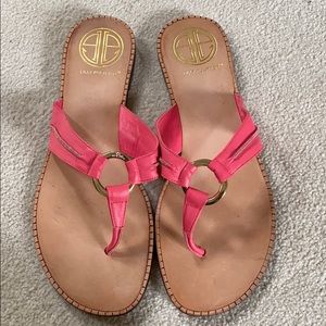 Pink Lilly Pulitzer McKim Sandals